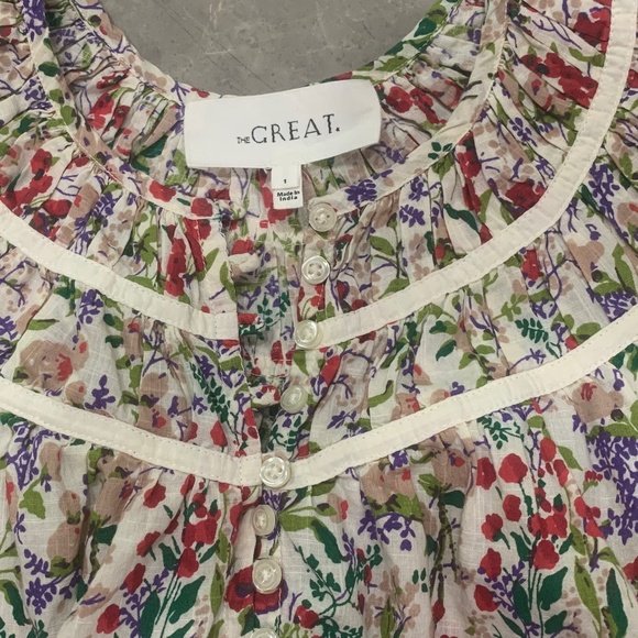 The GREAT Prairie Top, Floral Print, Size Medium - Picture 11 of 11